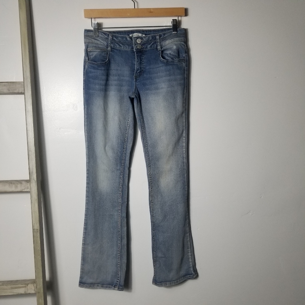 LIKE NEW MUDD GIRL'S SKINNY BOOT JEANS SIZE 16